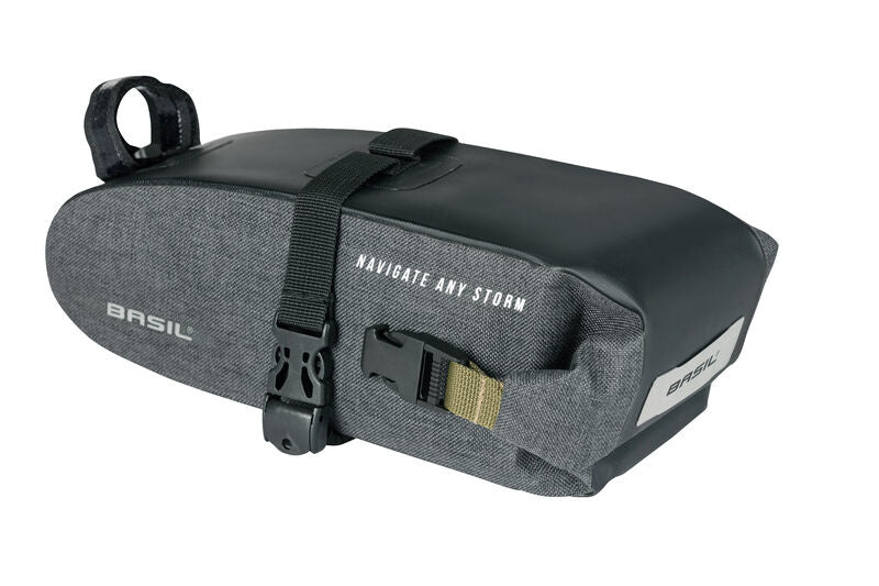 Basil - Navigator Storm Waterproof Saddle Bag Medium 1.5L