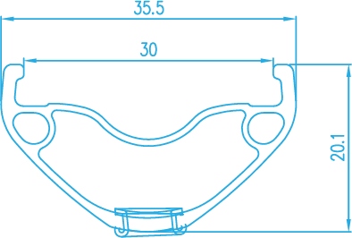 Alex - 24" MD30 Rims