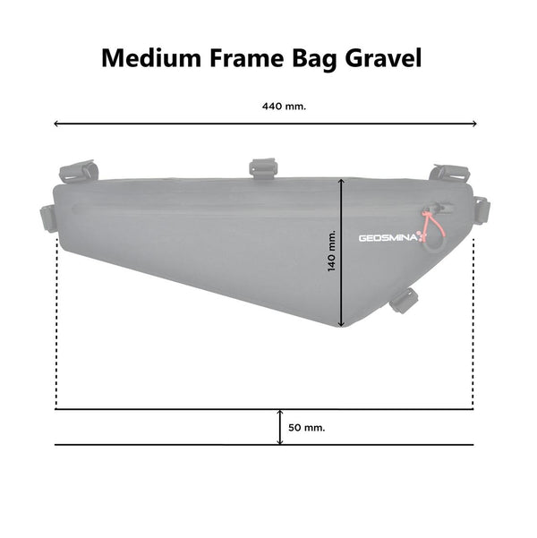 Geosmina Gravel Frame Bags Ultralight