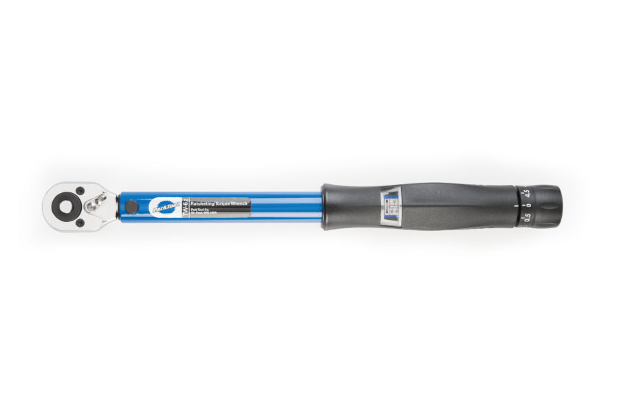 Park Tool TW-6.2 Big Ratcheting Click-Type Torque Wrench - 10-60 Nm, 3/8