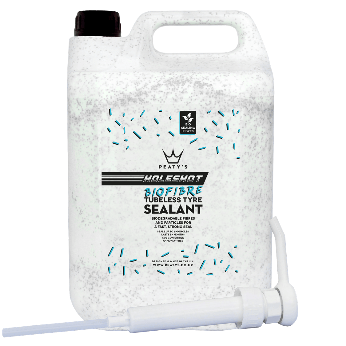 Peaty's Holeshot Biofibre Tubeless Sealant