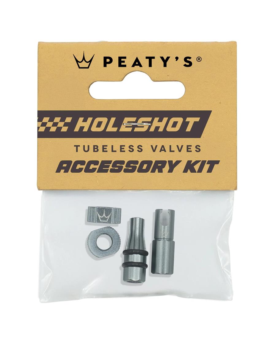 Peatys Holeshot Fast Flow Tubeless Valves Accessory Kit