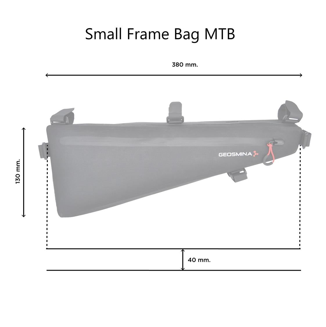 Geosmina MTB Frame Bag