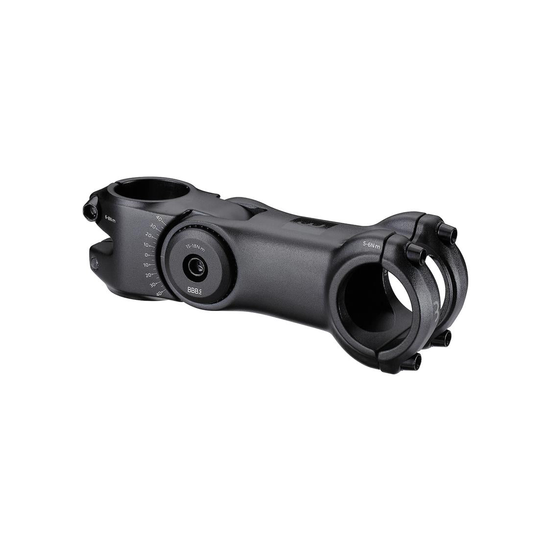 BBB Stem 'HIGHSIX' +40/-30D ADJUSTABLE BLACK ALLOY