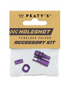 Peatys Holeshot Fast Flow Tubeless Valves Accessory Kit