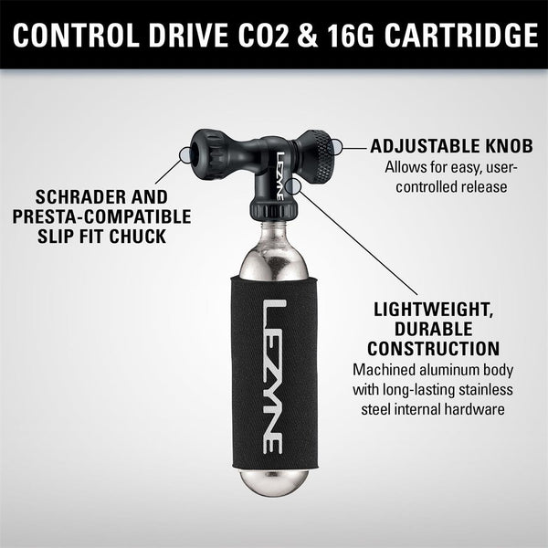 Lezyne Control Drive CO2 with 25G Cartridge