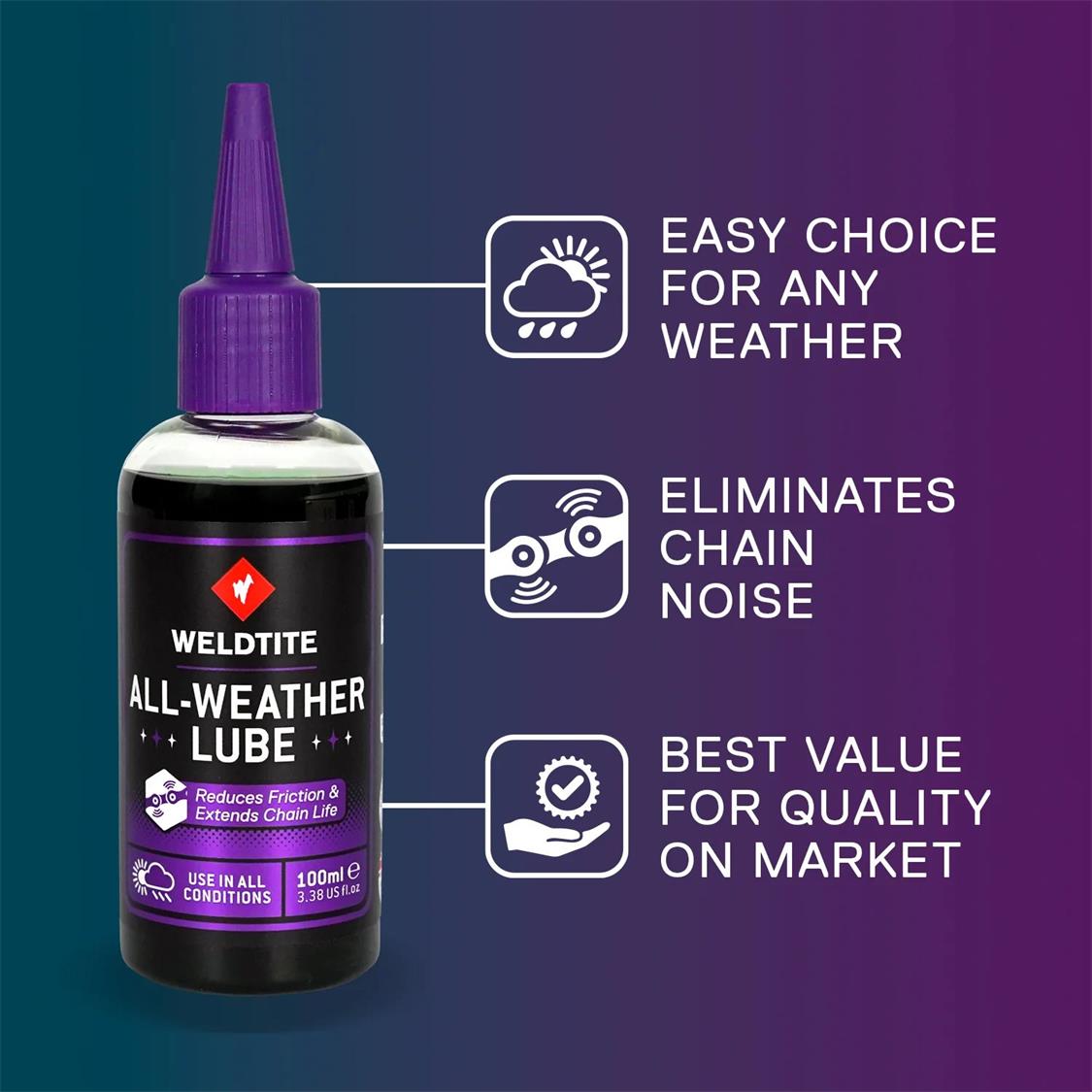 Weldtite All-weather Lube 100ml