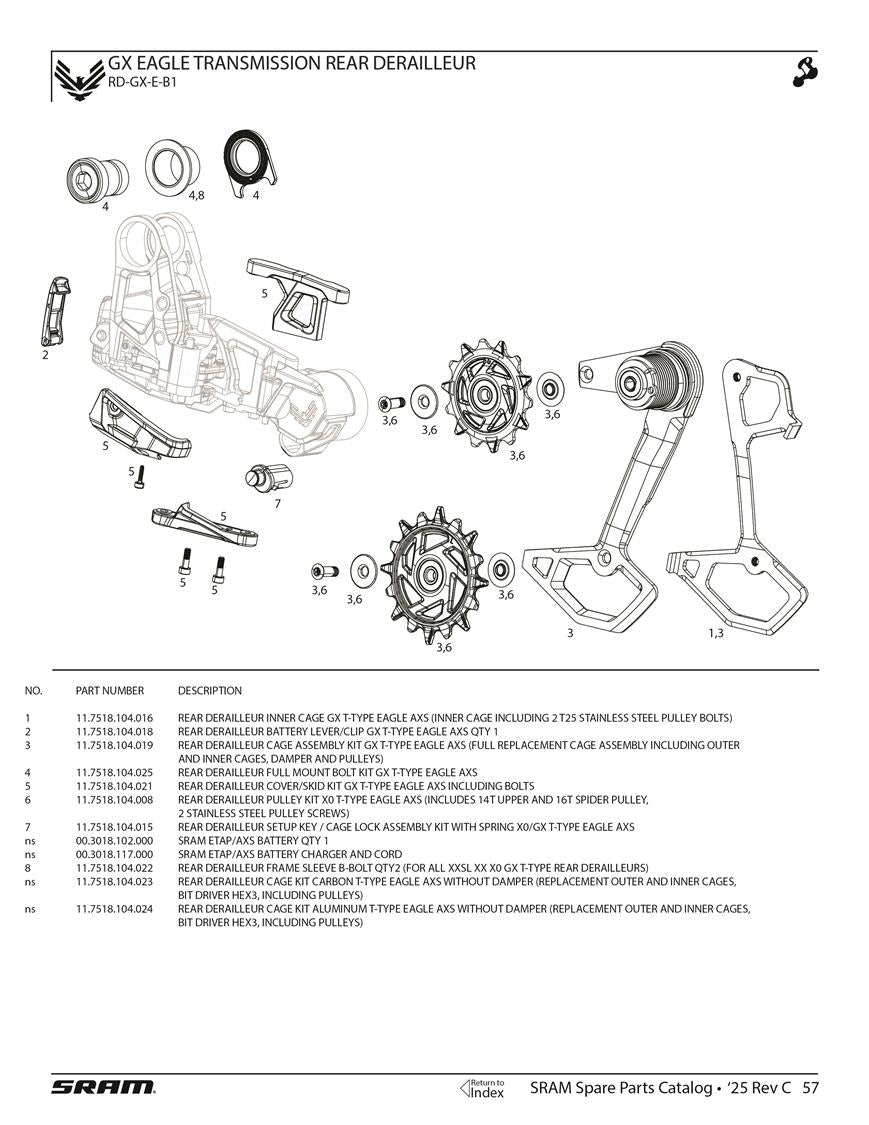 Sram Battery eTAP/AXS
