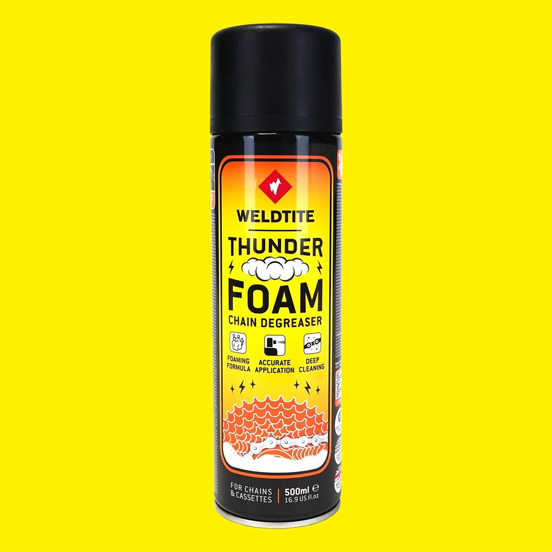 Weldtite Thunder Foam Chain degreaser 500ml
