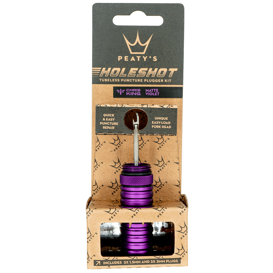 Peaty's Holeshot Tubeless Puncture Plugger Kit