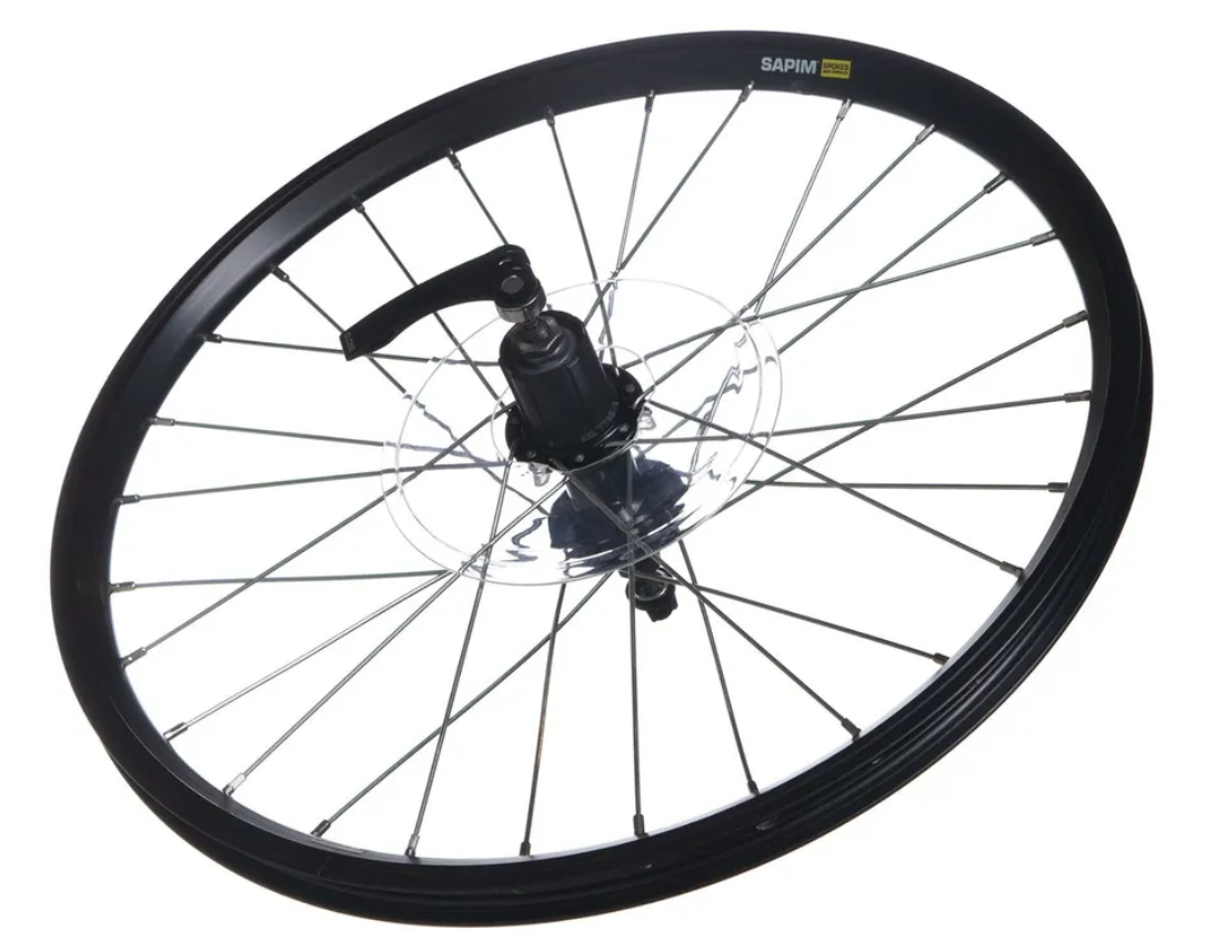 Tern Wheel Rear 20 x 28h 8s HG Black Nutted