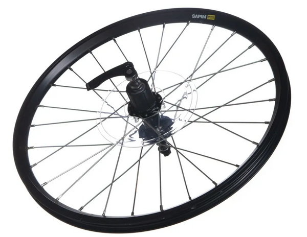 Tern Wheel Rear 20 x 28h 8s HG Black Nutted