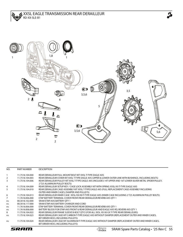 Sram Battery eTAP/AXS