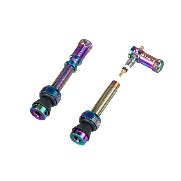Granite Designs Juicy Nipple Coloured Valve Caps and Stems