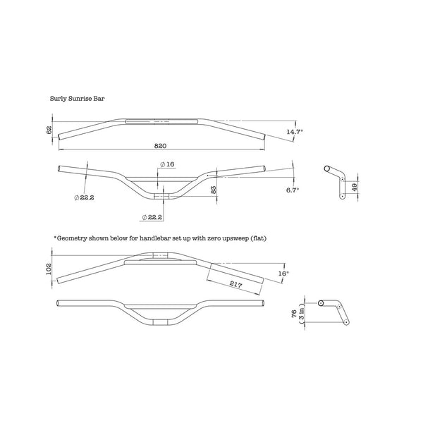 Surly Sunrise Handlebar