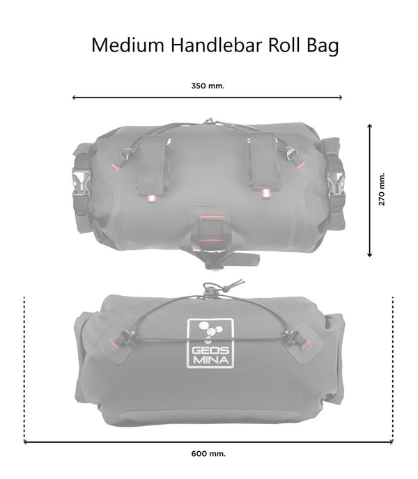 Geosmina Medium Handlebar Bag Ultralight 10L