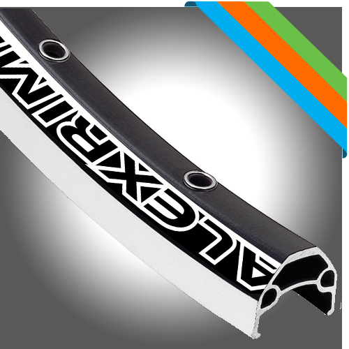 Alex Rims 26 36h ALEX EN24 BLACK CNC/EYE 465gms (559x19)