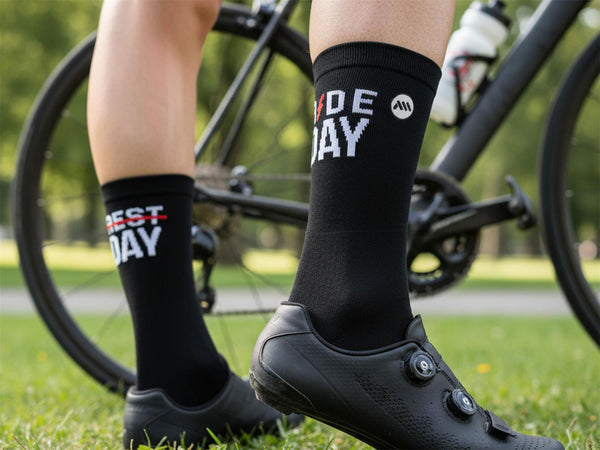 AMS- Ride Day Unisex Cycling Socks