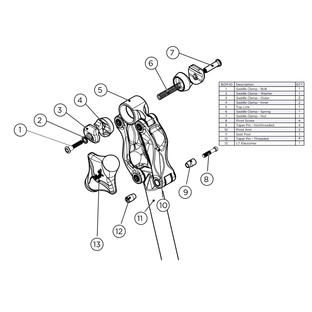 Cane Creek Thudbuster G4 Spare Parts