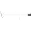 Burgtec Trek Rear Axle 198.5mm