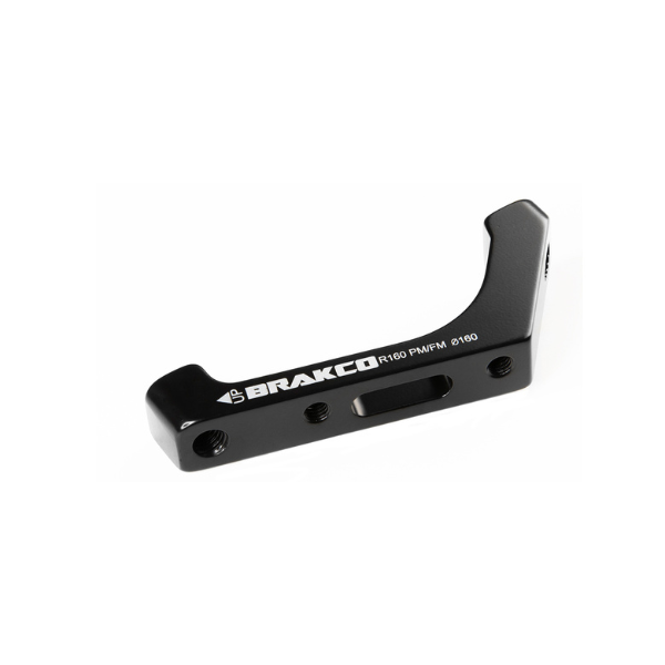 Brakco Front Brake Adapter, Flat Mount to Post Mount