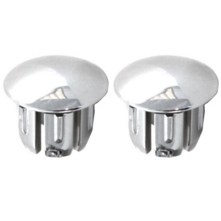 Oxford Bar Plugs Chrome