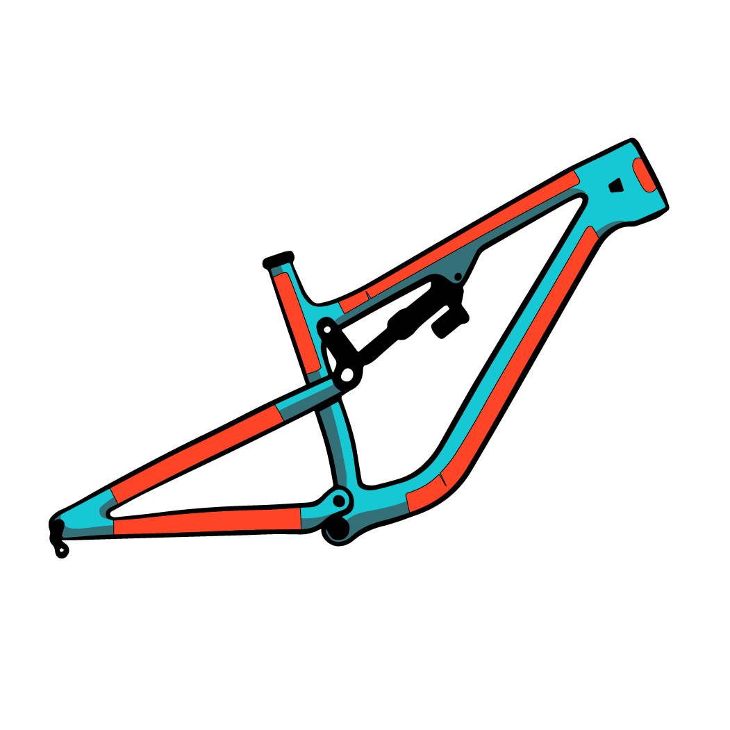 RideWrap Covered Protection MTB Kit Gloss