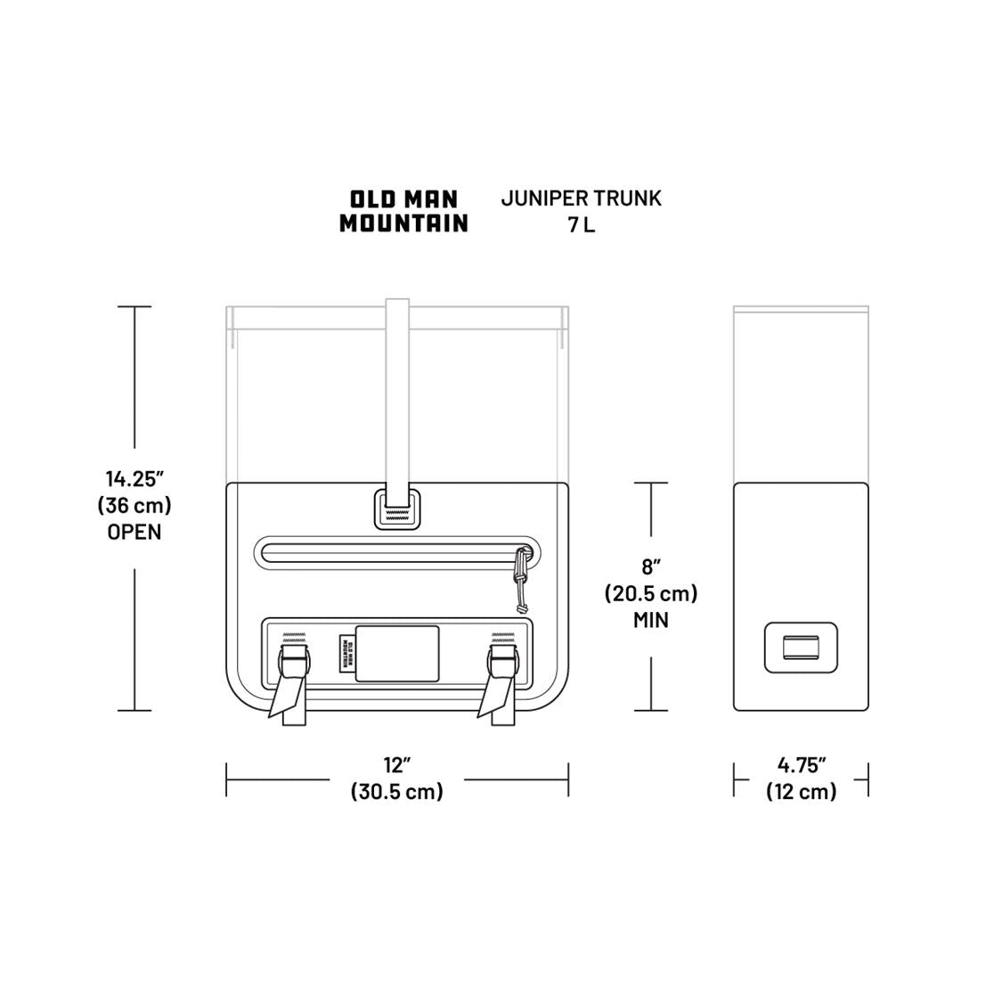 Old Man Mountain Juniper Trunk Bag