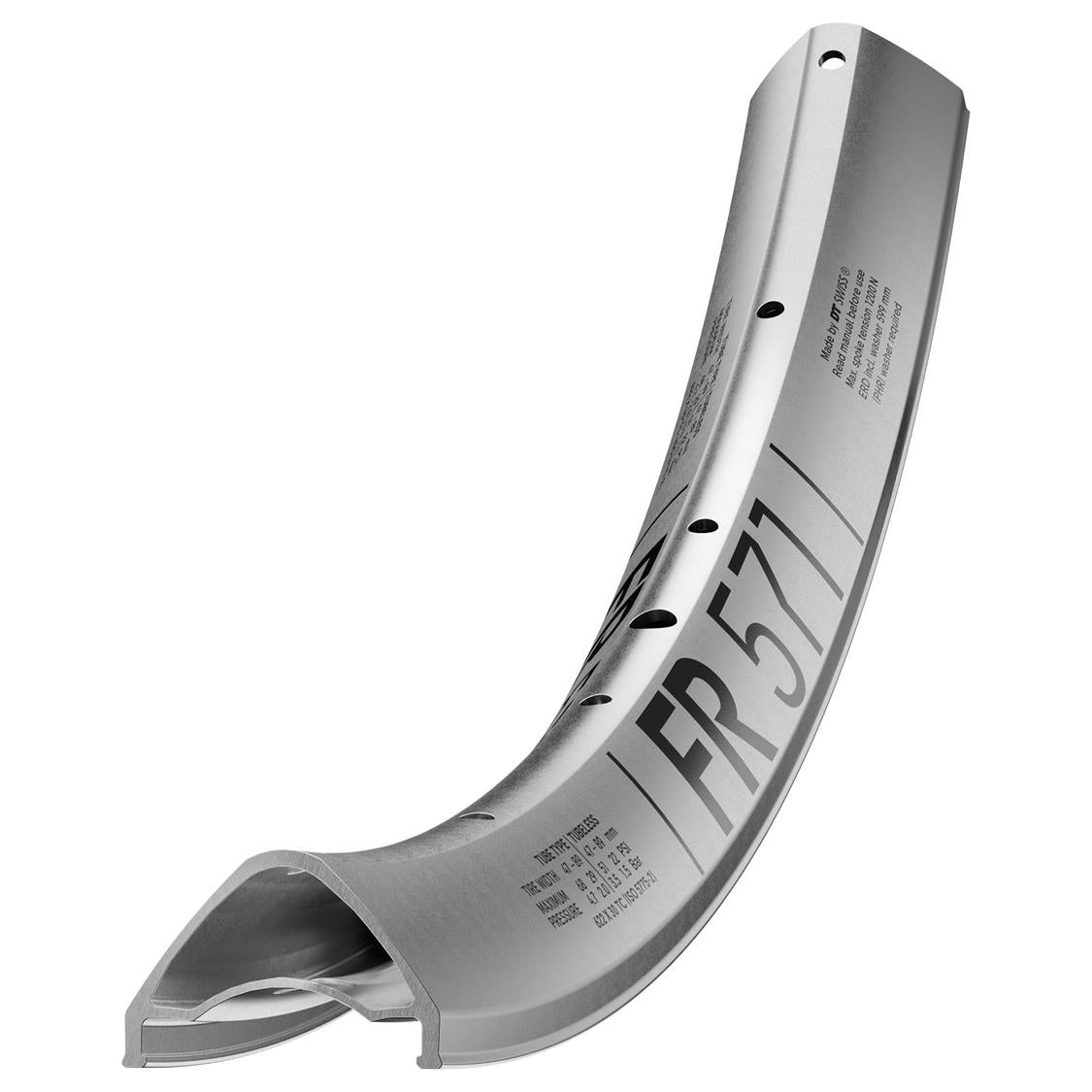 DT Swiss Rim FR 571 Silver