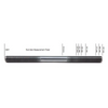Wheels Manufacturing Tandem Solid Rear Axle 187mm