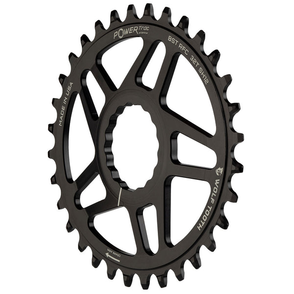 Wolf Tooth Race Face Cinch Elliptical Drop Stop Chainring Boost (3 Mm) Offset Shimano Hg12+
