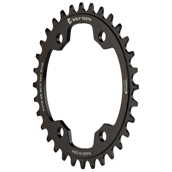 Wolf Tooth 96 Bcd Xt M8000 Round Chainring Shimano Hg12+