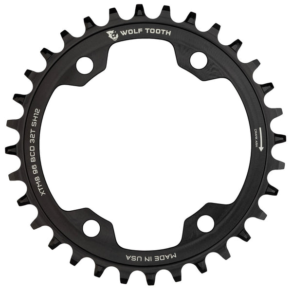 Wolf Tooth 96 Bcd Xt M8000 Round Chainring Shimano Hg12+