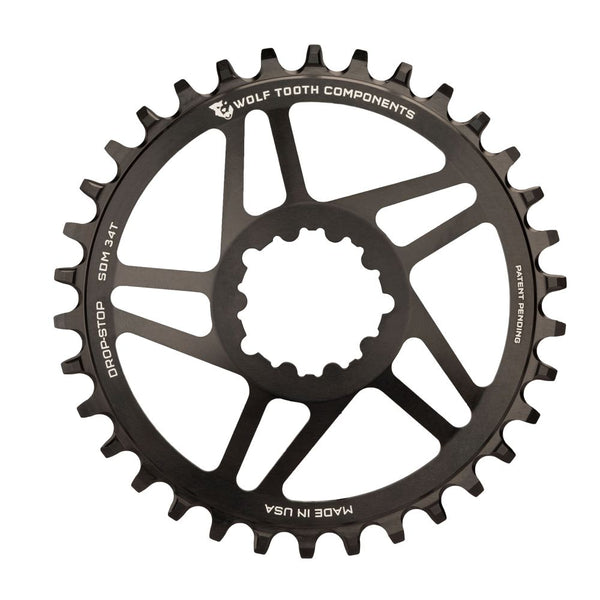 Wolf Tooth Sram Dm Round Drop Stop Chainring Non Boost (6 Mm Offset)