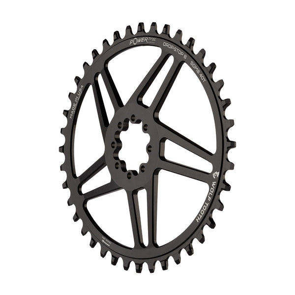 Wolf Tooth Sram 8 Bolt DM Oval Drop Stop Chainring