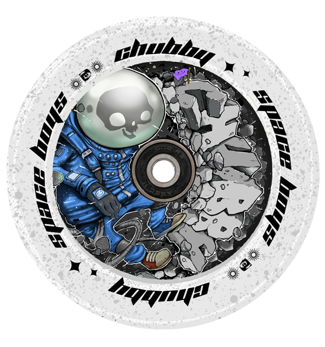 Chubby 110 mm Spaceboys Astronaught Wheel