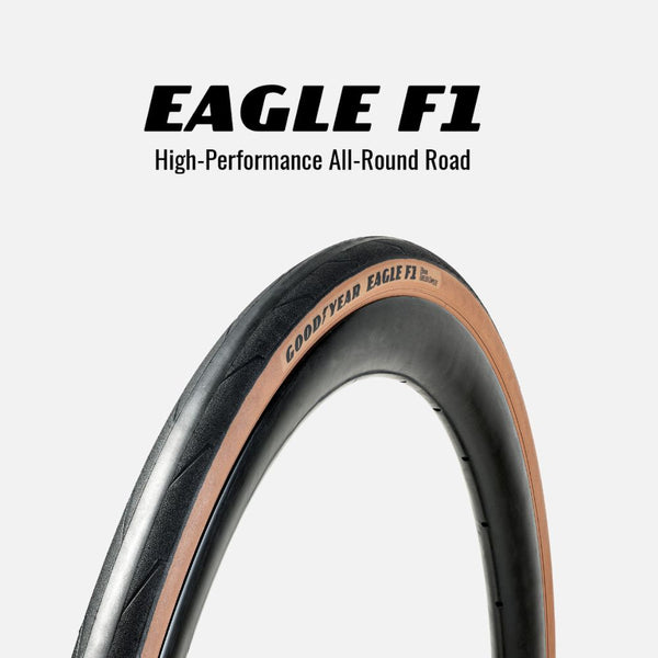 Goodyear Eagle F1 Tyre Tube Type Tan Wall