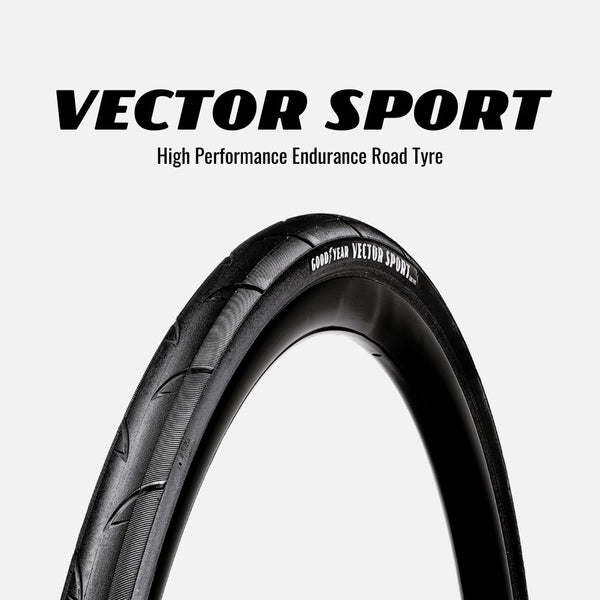 Goodyear Road Tyre Vector Sport Tube Type