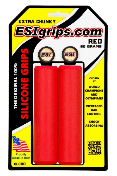 ESI Extra Chunky Red 34mm