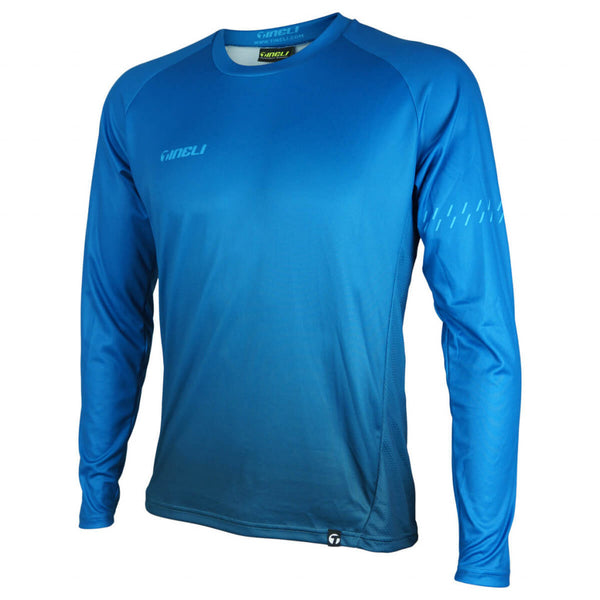 Tineli Blue Core Trail Long Sleeve Jersey