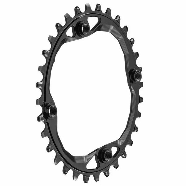 Absolute Black Chainring 4 Bolt 104 & 64 BCD Oval