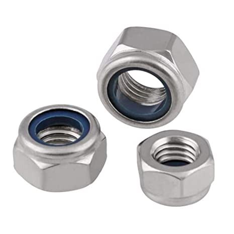 Wheels Manufacturing Nut Stainless Nyloc