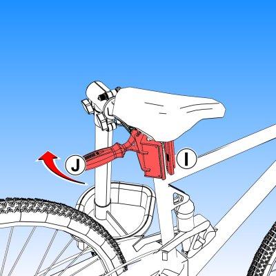 Unior BikeGator + Repair Stand, Auto Adjustable
