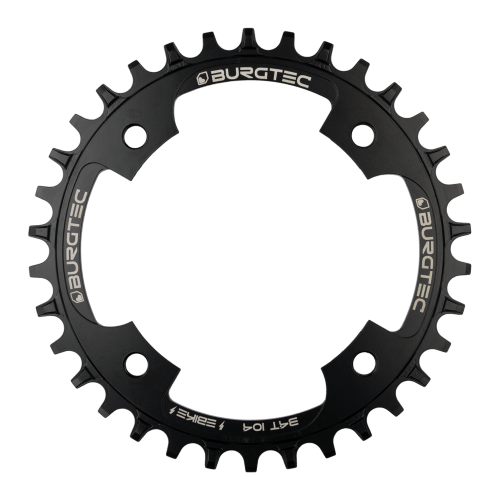 Burgtec 104MM BCD Outside Fit E-Bike Steel Thick Thin Chainring 34T