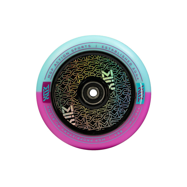MGP 110mm Holographic Wheel Pink / Teal
