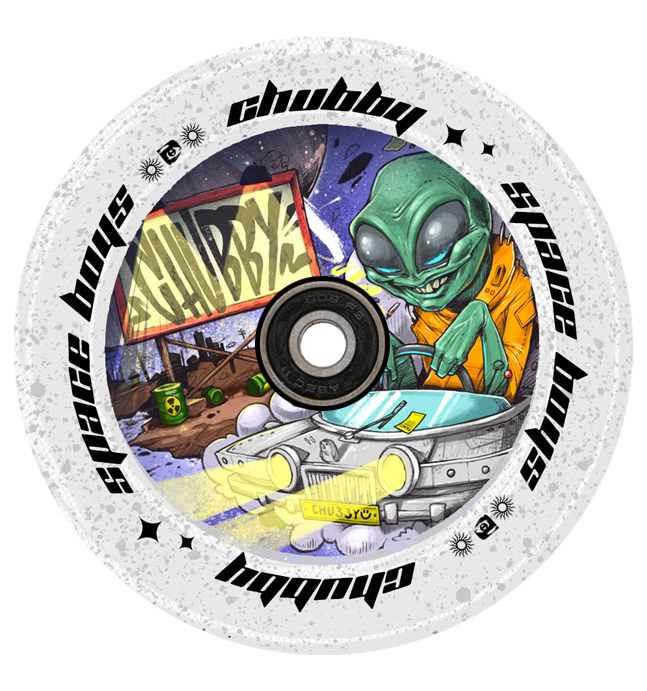 Chubby 110 mm Spaceboys Alien Wheel