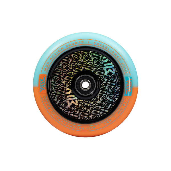 MGP 110mm Holographic Wheel Teal / Orange