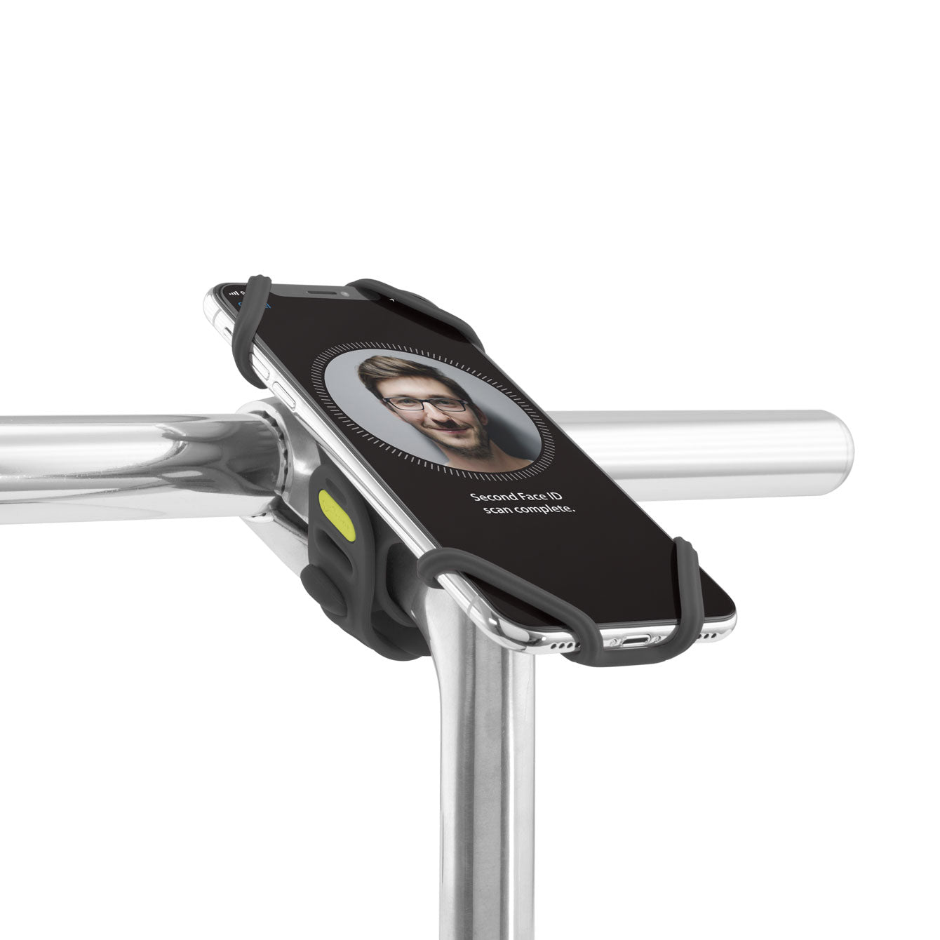 Bike Tie 2 Pro 2 Smartphone Stem Holder 4'' to 6.5'' - Bone Sport