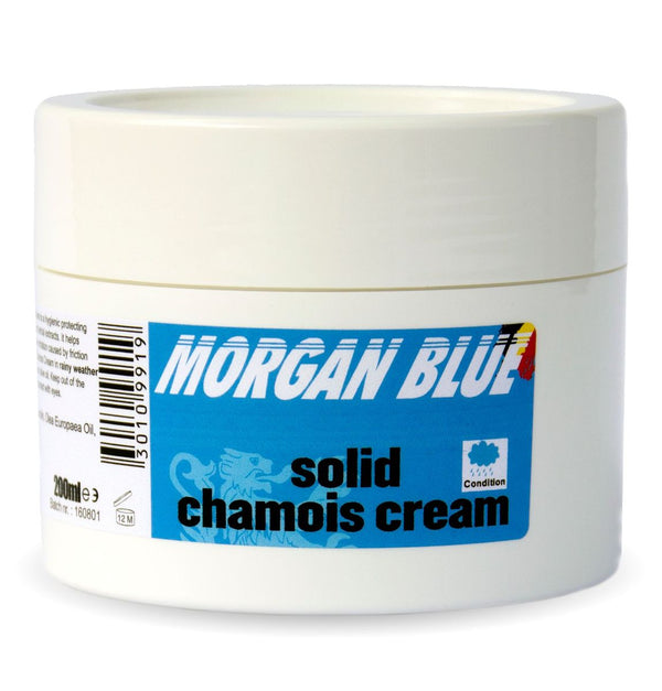 Morgan Blue Chamois Cream Solid Pottle