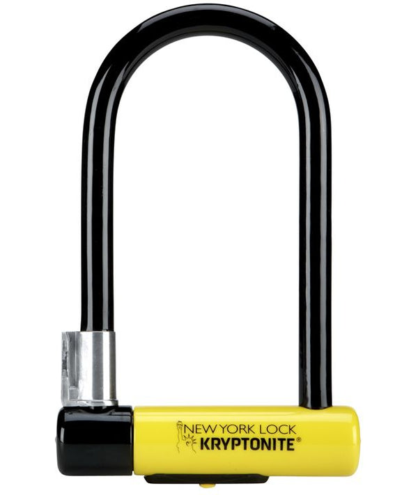 Kryptonite Lock  New York U-Lock w/Bracket 4 x 8in
